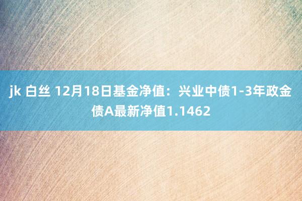 jk 白丝 12月18日基金净值：兴业中债1-3年政金债A最新净值1.1462