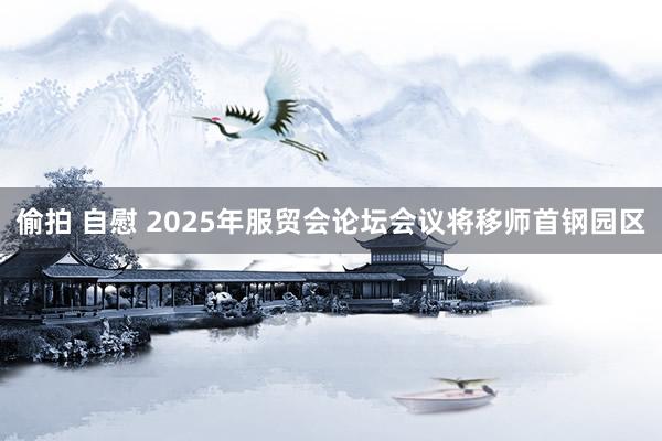 偷拍 自慰 2025年服贸会论坛会议将移师首钢园区