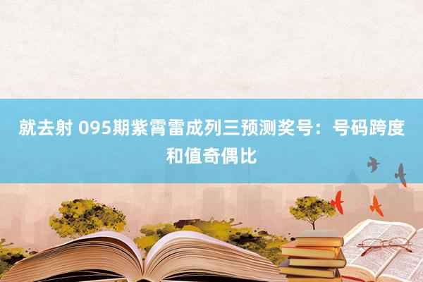 就去射 095期紫霄雷成列三预测奖号：号码跨度和值奇偶比